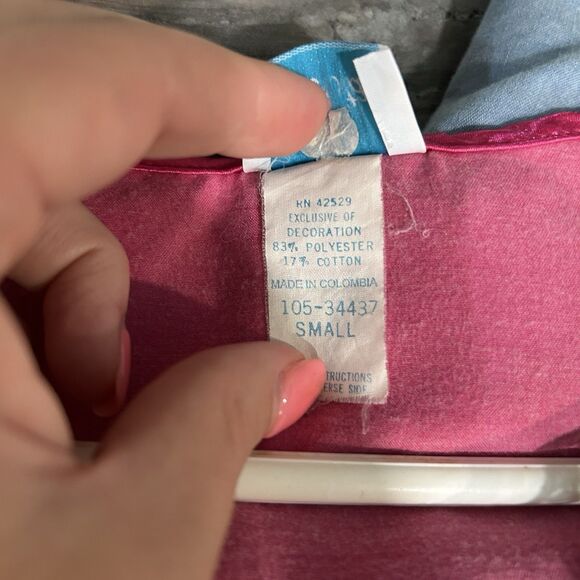 Vintage Y2K Womens Satin Nightgown Small Bright Pink Lace V Neck Long Line - Picture 6 of 11